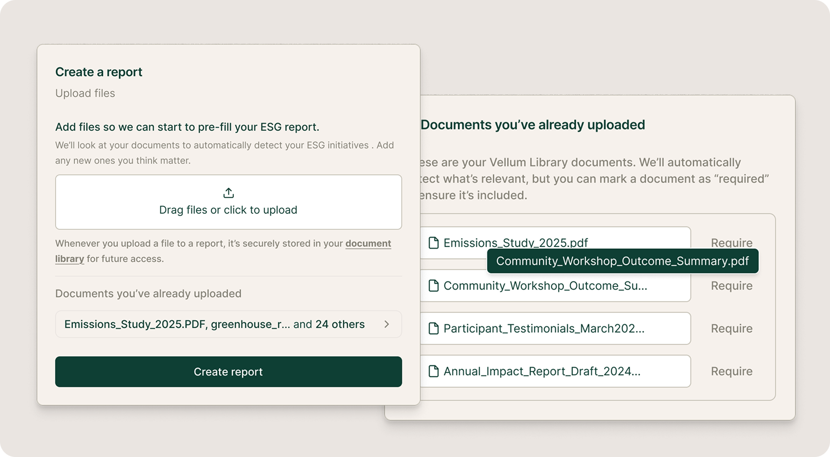 Intelligent & Instant Report Generation